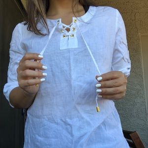 White linen Tunic